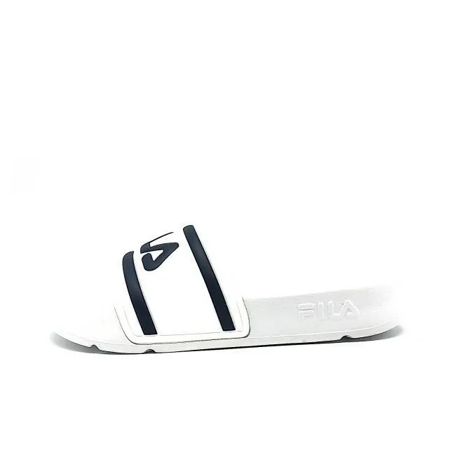 FILA Slide Slippers Women's White Black-0