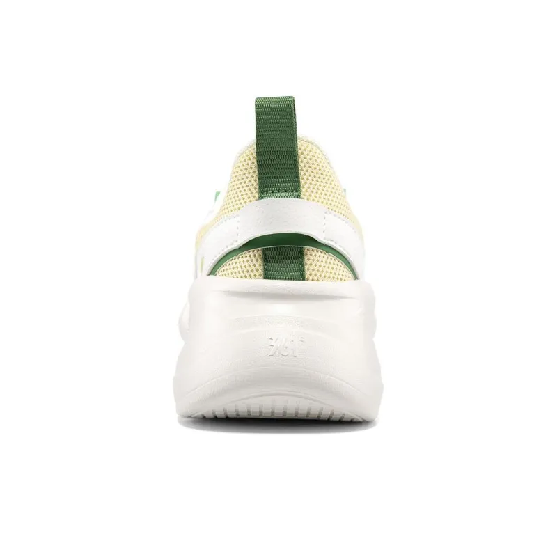 361° Anti Slip Wear Resistant Low Top Casual Shoes Men's White Green-2