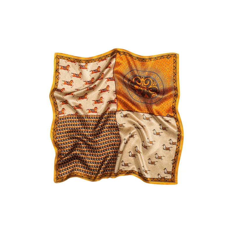 SILKUEEN 100% Mulberry Silk Scarves Women's-2