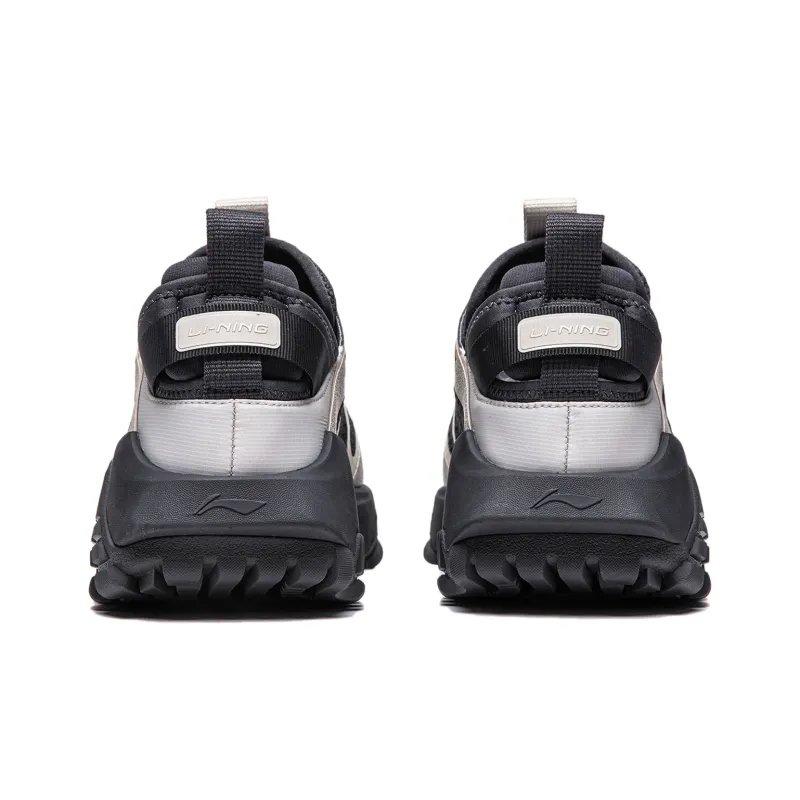 LiNing CF Linchuan SS Cushioning Wear-Resistant Low-Top Casual Shoes Men's Gray Black-5