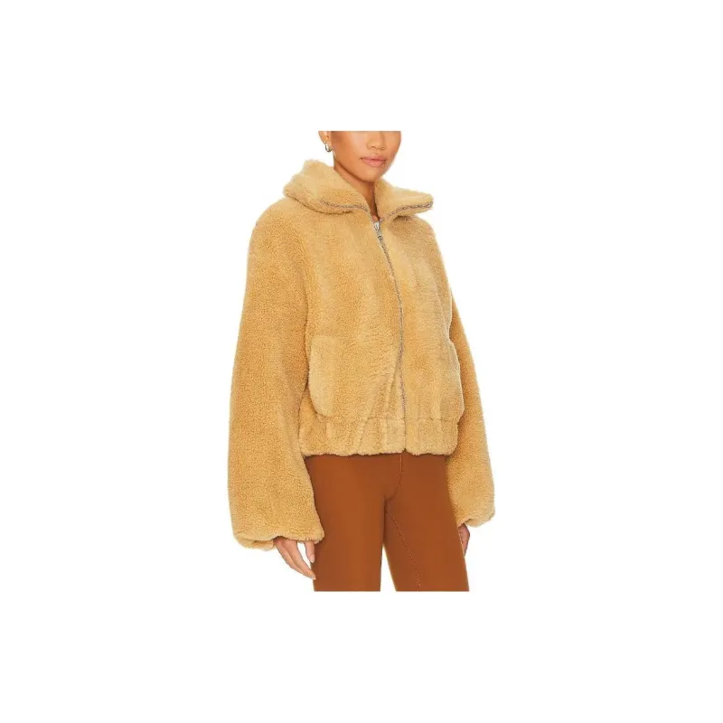 FREE PEOPLE Jackets Coats Women's Camel-3