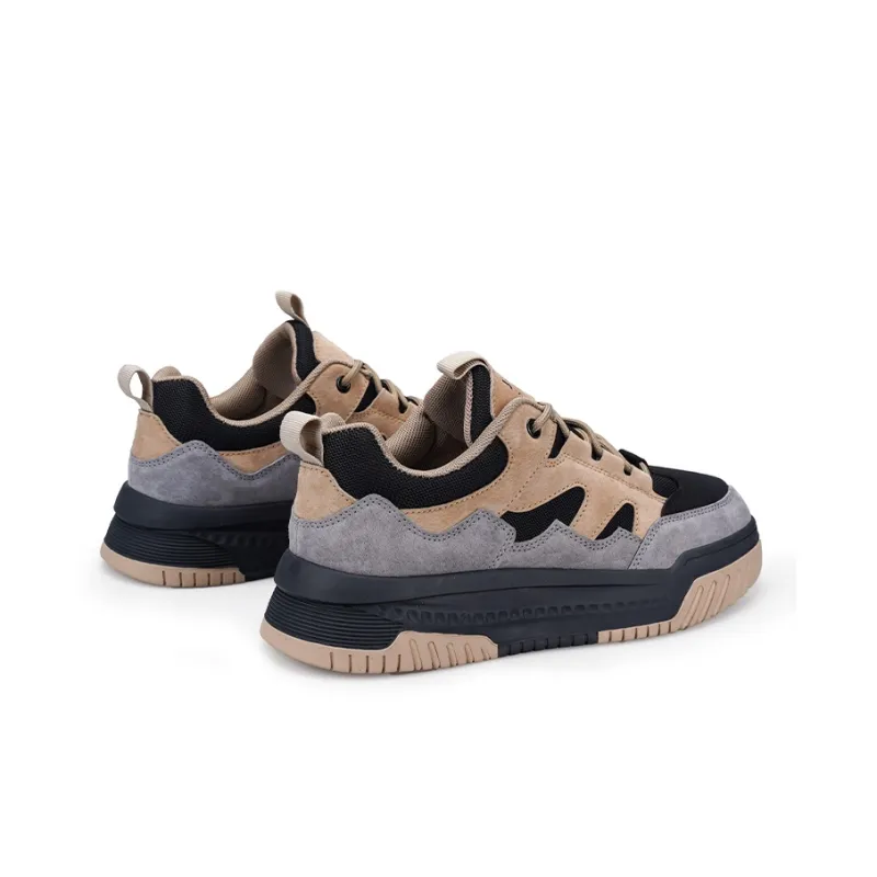 JEEP SPIRIT Anti-Slip Wear-Resistant Lightweight Breathable Low-Top Skateboard Shoes Men's-5