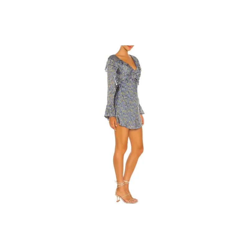 FREE PEOPLE Long-Sleeved Dresses Women's Multicolor-2