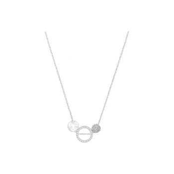 Swarovski Swarovski Crystal Ceramic Necklaces Women's Silver