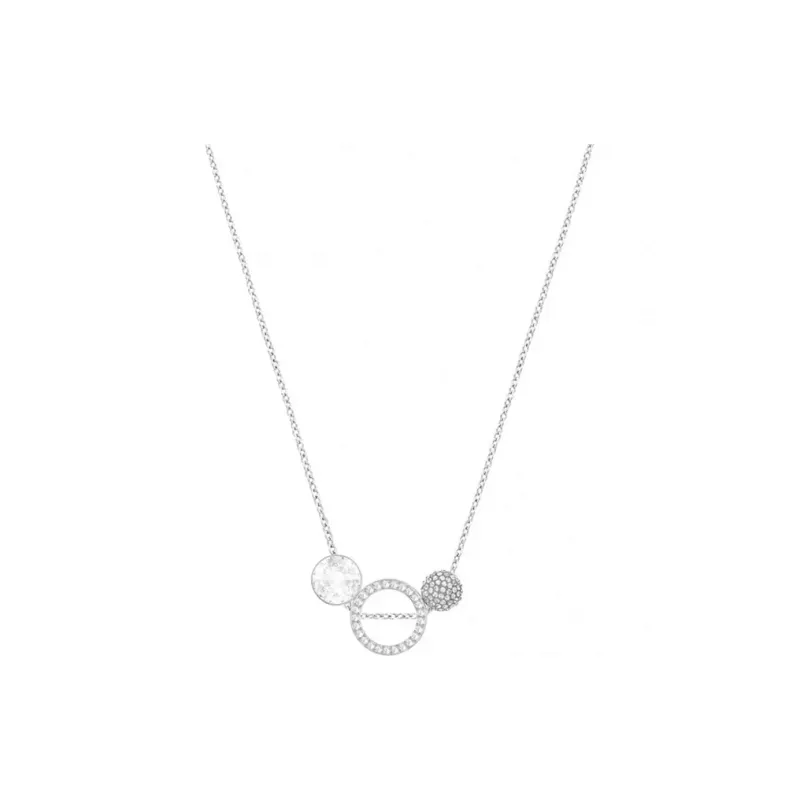 Swarovski Swarovski Crystal Ceramic Necklaces Women's Silver-0