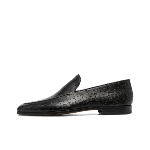 Magnanni Crocodile Effect Loafers