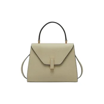 Valextra Iside Millepunte Calfskin Shoulder Bag, Crossbody Bag, Handbag Mini Women's Tundra Green