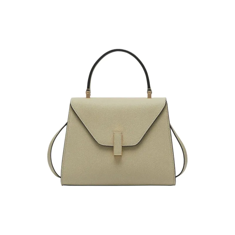 Valextra Iside Millepunte Calfskin Shoulder Bag, Crossbody Bag, Handbag Mini Women's Tundra Green-0