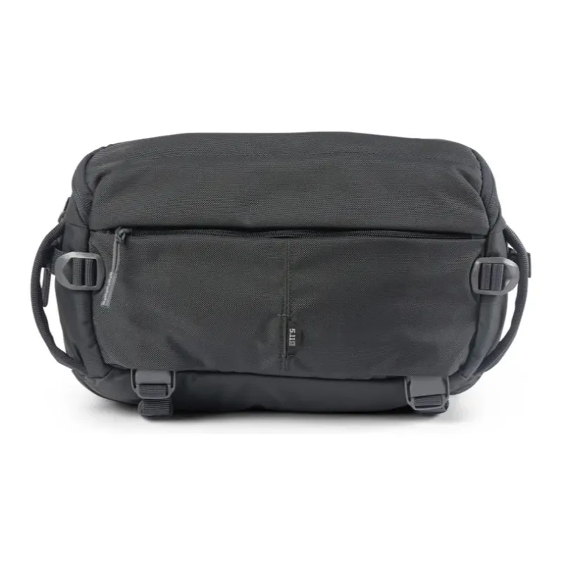 5.11 Water repellent Nylon Fanny Pack Trumpets Unisex Black/Gray/Blue-5