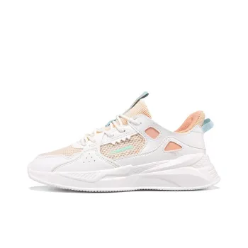 361° Cushioning, Breathable, Lightweight Low Top Casual Shoes Women's Dune White