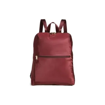 TUMI Voyageur Nylon Backpack Women's Red