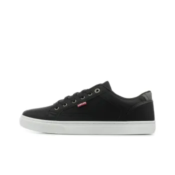 Levi's Slip Resistant Shock Absorbers Low Top Skateboard Shoes Men's Black White