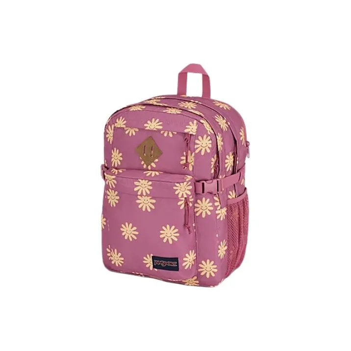 JanSport Recycled Polyester Laptop Backpack Unisex Light Purple-2