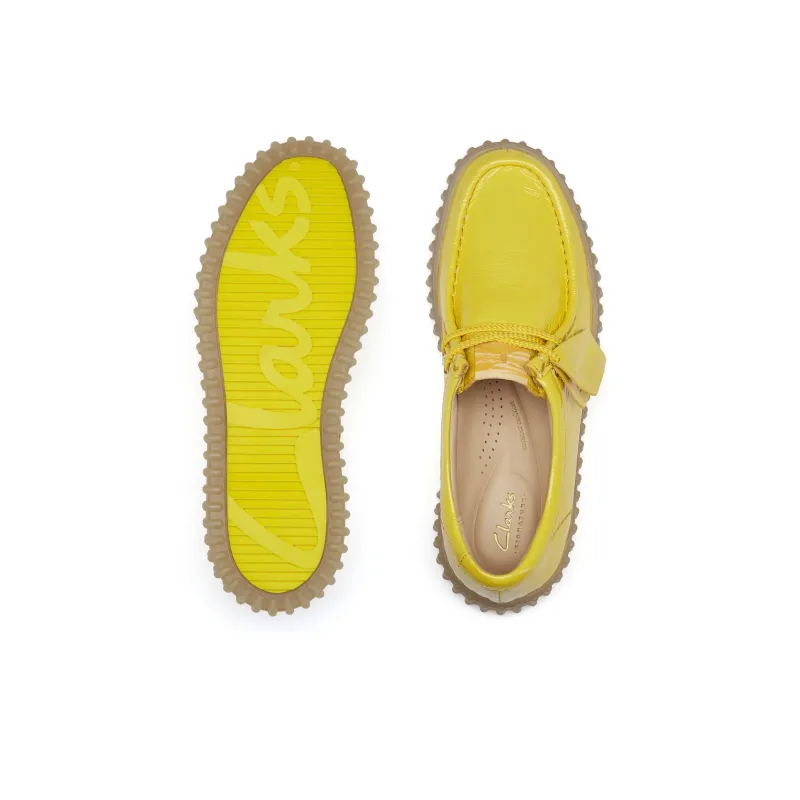 Clarks Shock Absorbers Low Top Casual Shoes Women's Yellow-2