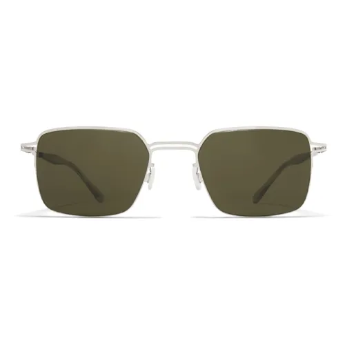 MYKITA Metal Irregular Shape Sunglasses Men's Silver