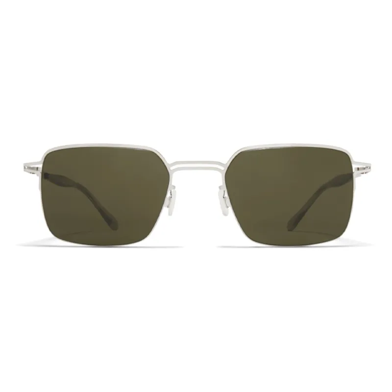 MYKITA Metal Irregular Shape Sunglasses Men's Silver-0