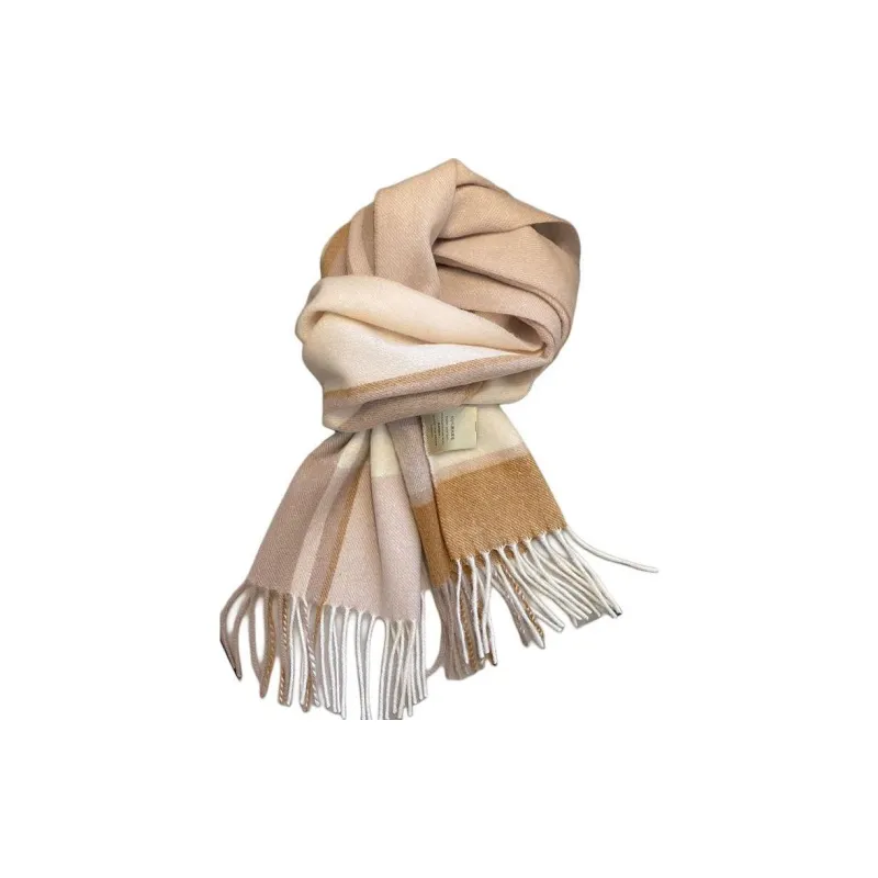 FAIRWHALE 100% Pure Wool Knit Scarves Women's-7
