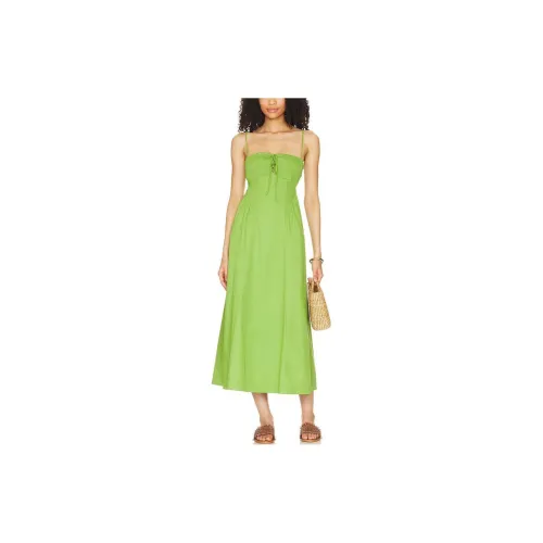 FREE PEOPLE Slip Dresses Women's Green