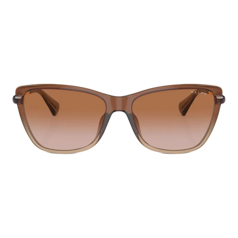 Polo Ralph Lauren Injection Molding Metal Square Sunglasses Women's Brown-3