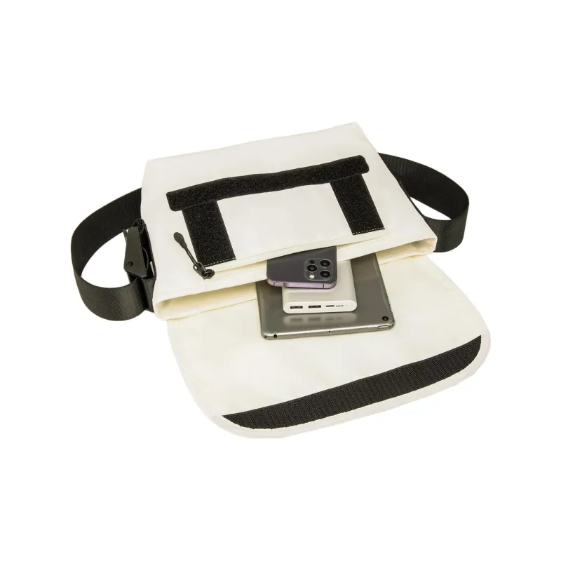 LiNing CF Tracing Polyamide Sling Bag, Shoulder Bag, Crossbody Bag Unisex Ivory-3