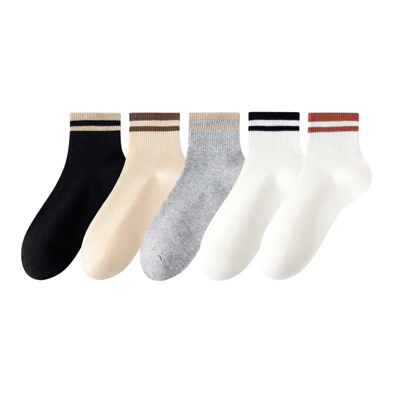 MIIOW Mid Calf Socks Men's 5 Pack-6