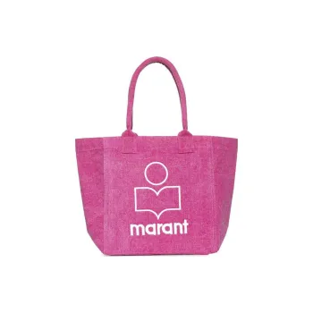 ISABEL MARANT Yenky Logo Embroidered Tote Bag