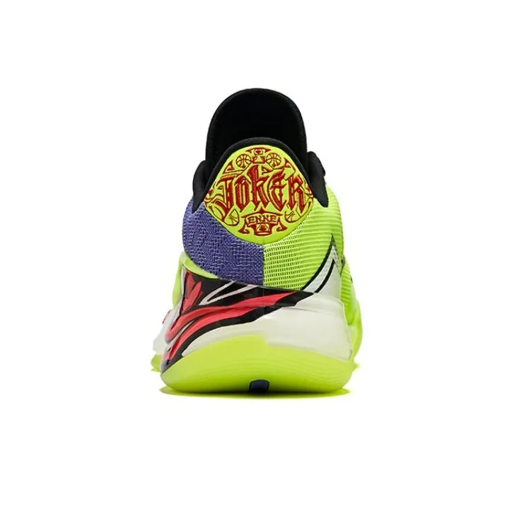Erke Humble 1.0 Qi Technology Cushioning Wear Resistant Mid Top Basketball Shoes Men's Joker Kaleidoscope Color-3