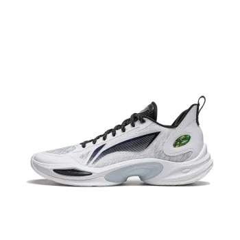 LINING Super Light 2024 Basketball Shoes Men Low Top Standard White/Black