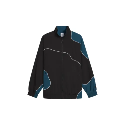 PUMA x P.A.M. Collaboration CELLERATOR TRACK JACKET Jackets Coats Unisex Black