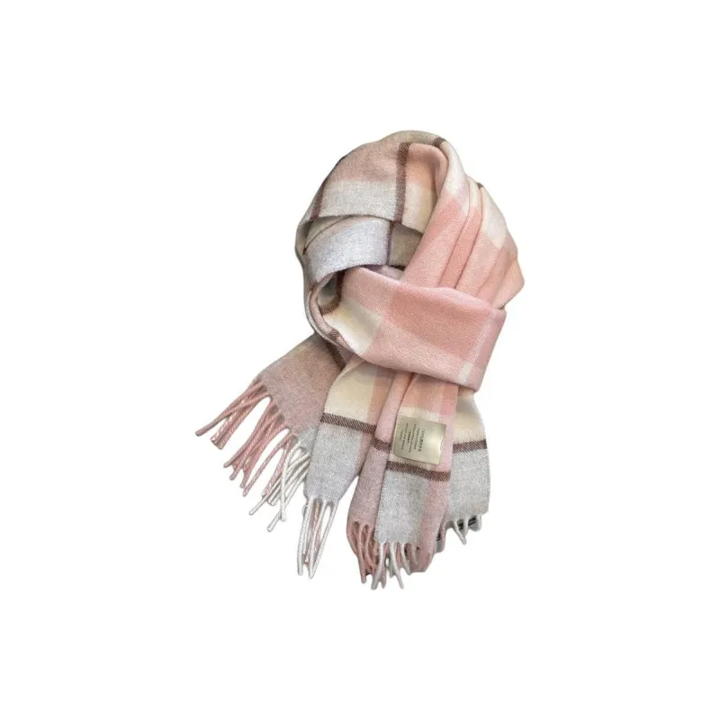 FAIRWHALE 100% Pure Wool Knit Scarves Women's-5