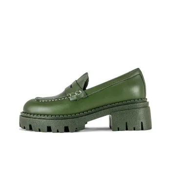 FREE PEOPLE Loafers 4.5cm Women's Green