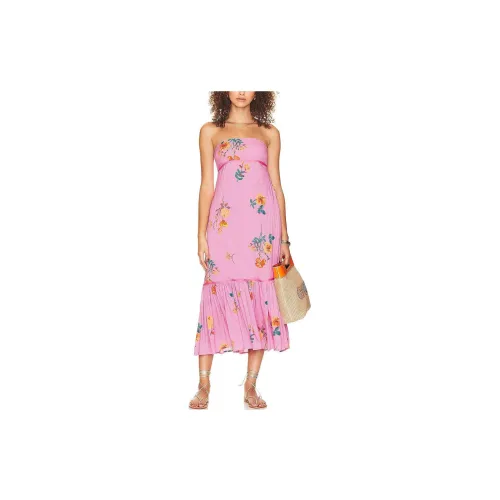 FREE PEOPLE Sleeveless Dresses Women's Pink