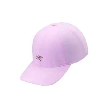 Arcteryx Polyester Plain Weave Fabric Baseball Caps Unisex Storm Purple