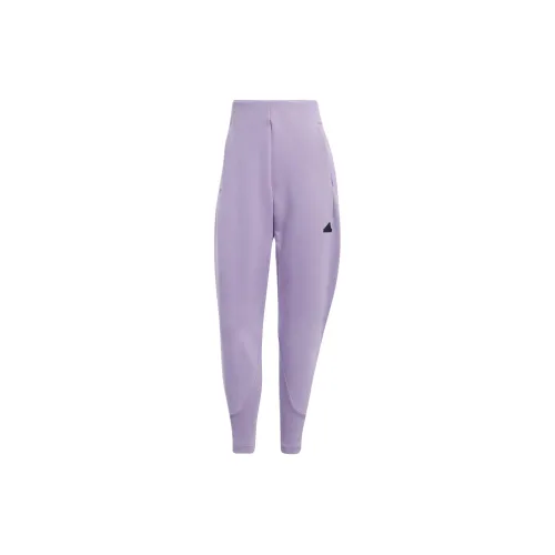 Adidas Z.N.E. Knitted Sweatpants Women's Purple