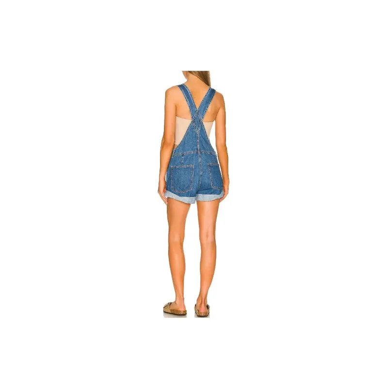 FREE PEOPLE Overalls Women's Blue-1