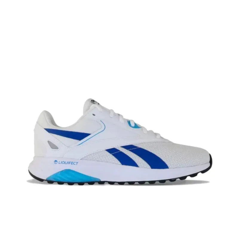 Reebok Liquifect 90 2 Cushioning Wear-Resistant Low-Top Running Shoes Men's White Blue-1