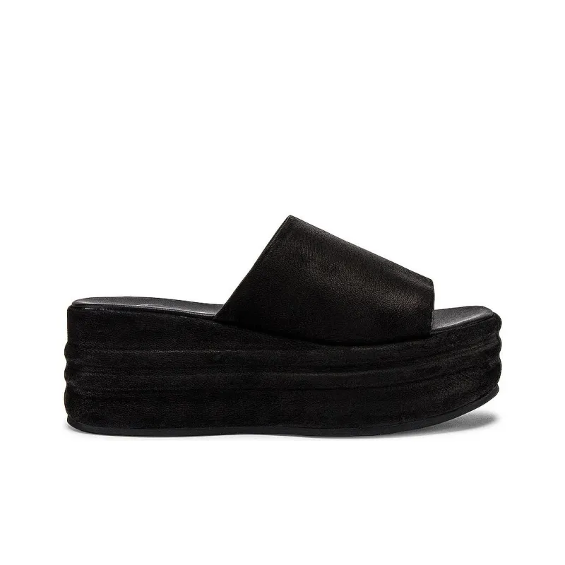 FREE PEOPLE Slide Slippers 6cm Women's Black-1