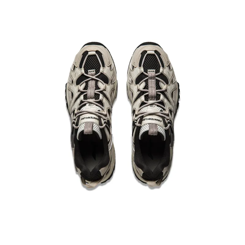 LiNing CF Tracing Collection, Xingye Cushioning, Wear Resistant Low Top Casual Shoes Men's Gray-4