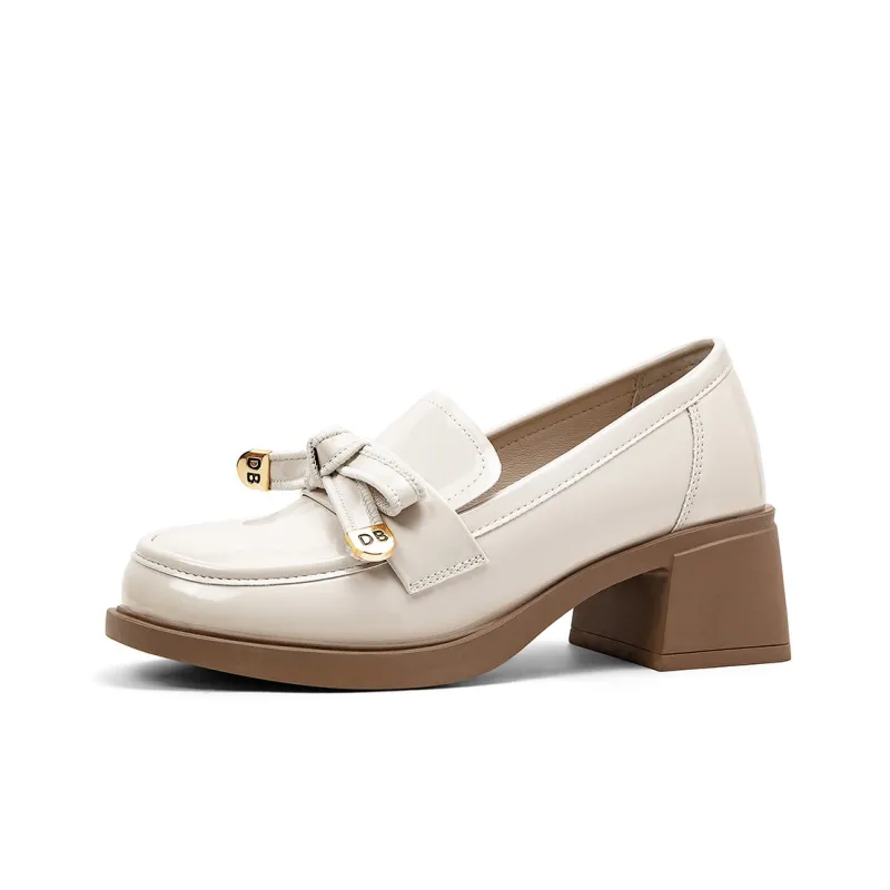 OMS Loafers Women's Black/Beige-6