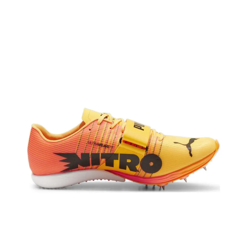 PUMA EvoSPEED Long Jump Nitro 2 Cleats 'Orange Black'-1