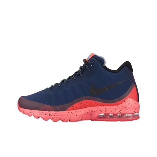 Nike Air Max Invigor Mid Obsidian Solar Red