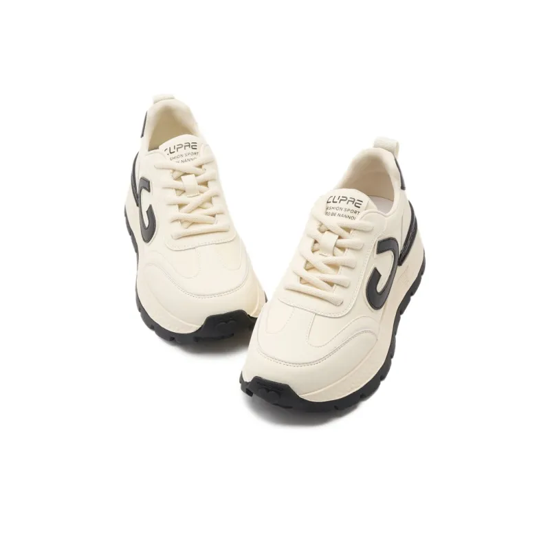 Milan Love Song Anti-Slip And Wear-Resistant Height Increasing Low-Top Skateboard Shoes 4cm Women's-10