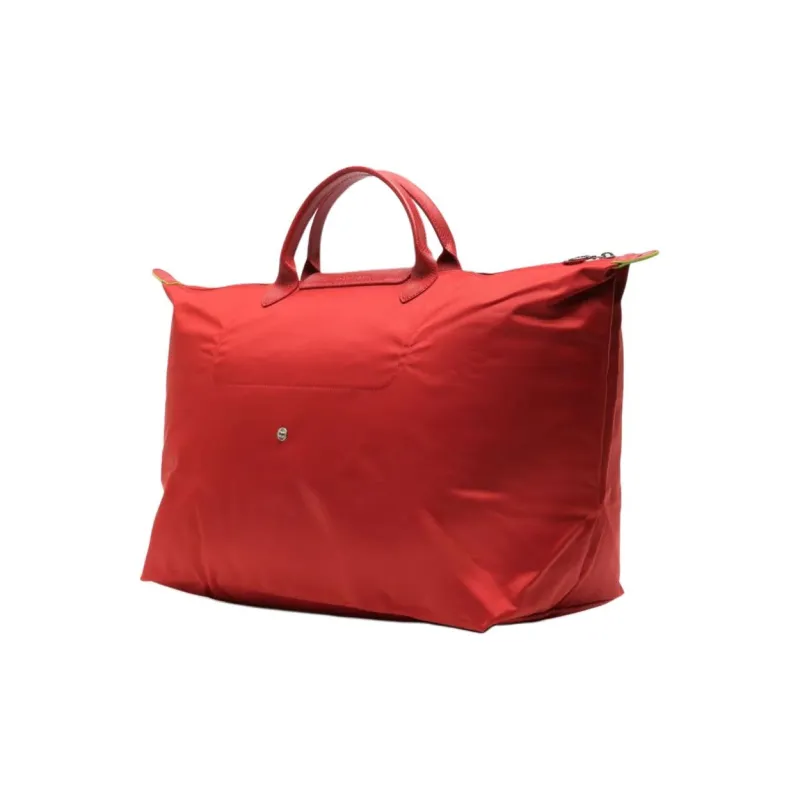 LONGCHAMP Small Le Pliage Green Travel Tote Bag-1