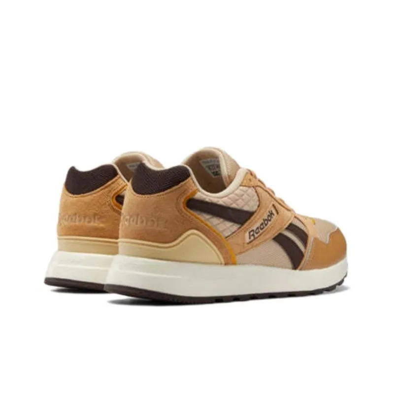 Reebok Anti-Slip Wear-Resistant Low-Top Running Shoes Men's Brown-3