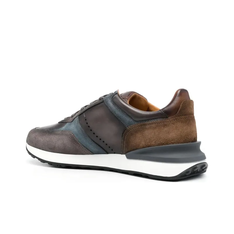 Magnanni Rojo Crosta Boltan Lace-up Sneakers-3
