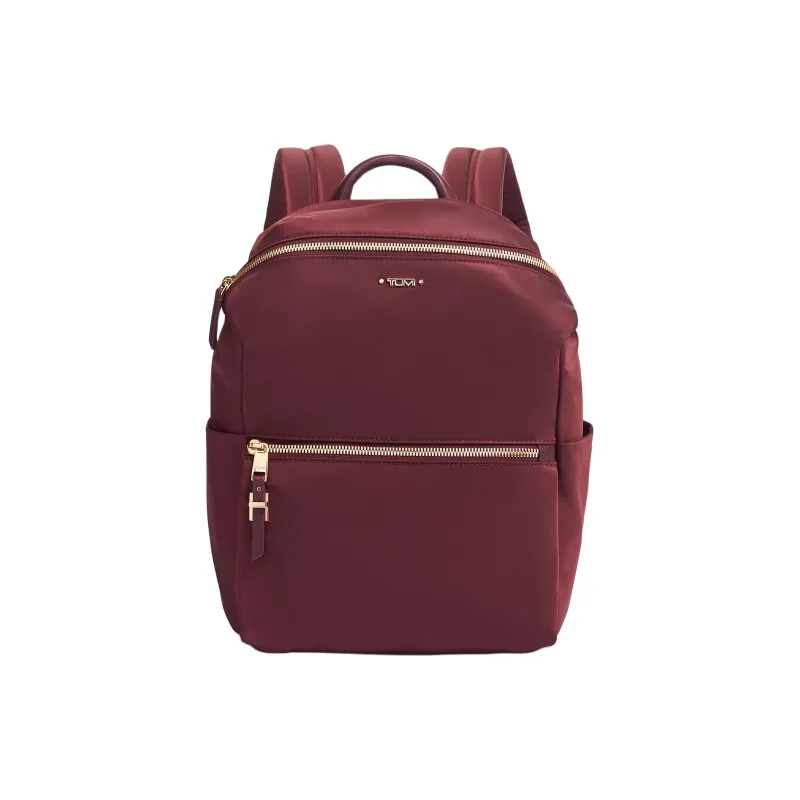 TUMI Voyageur Nylon Backpack Women's Red-0