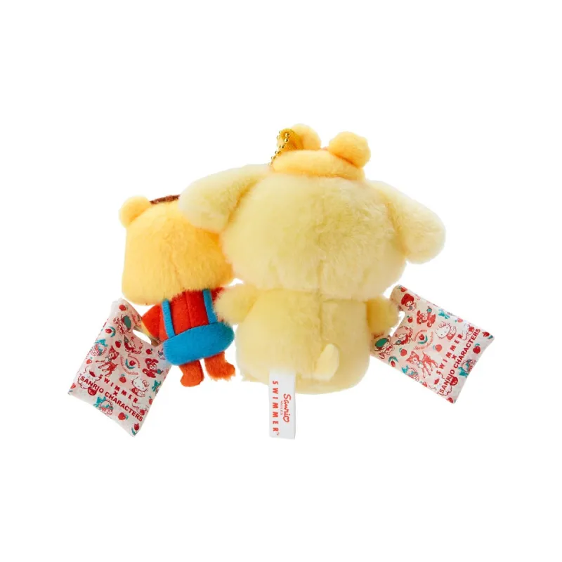 Sanrio x SWIMMER Pompompurin Dolls Plush Pendant 11cm High-1