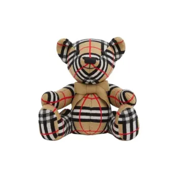 Burberry Plaid Teddy Bear Dolls Plush Doll