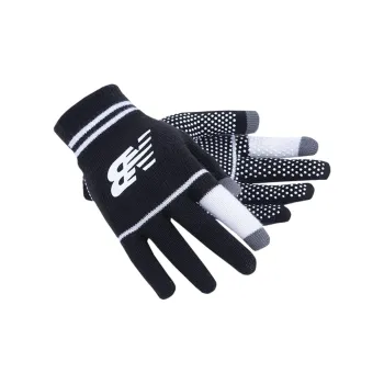 New Balance Knit Gloves Unisex Black