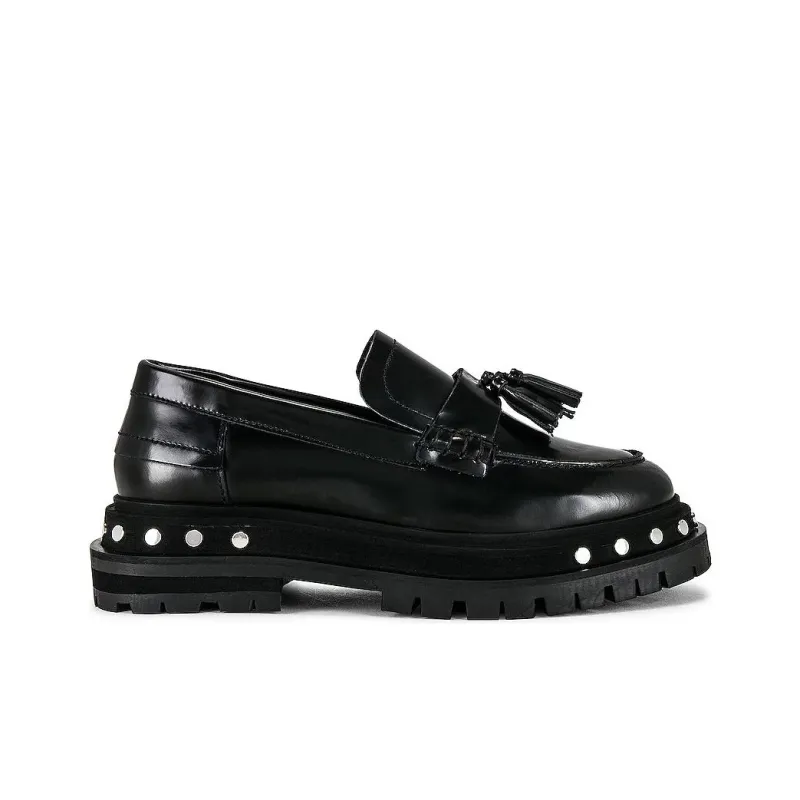 FREE PEOPLE Loafers 3.8cm Women's Black-1